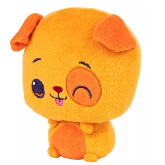 GUND Drops, Paulie Pup, Expressive Premium Stuffed Animal Plush Pet, Orange, 6" - Picture 2 of 4